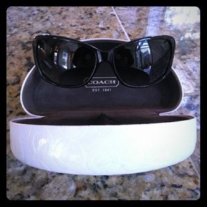 Coach Gradient Brown Sunglasses